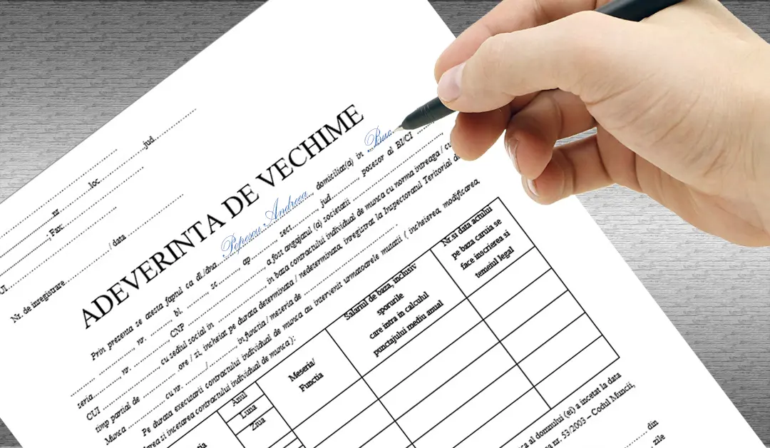 certificate of seniority